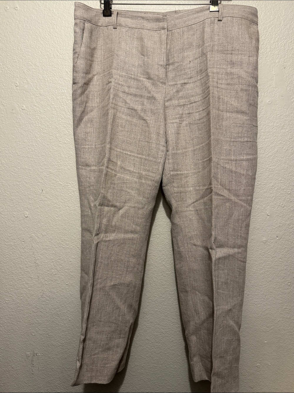 Michael Kors Women's Light Taupe Straight-Leg Dress Trousers
